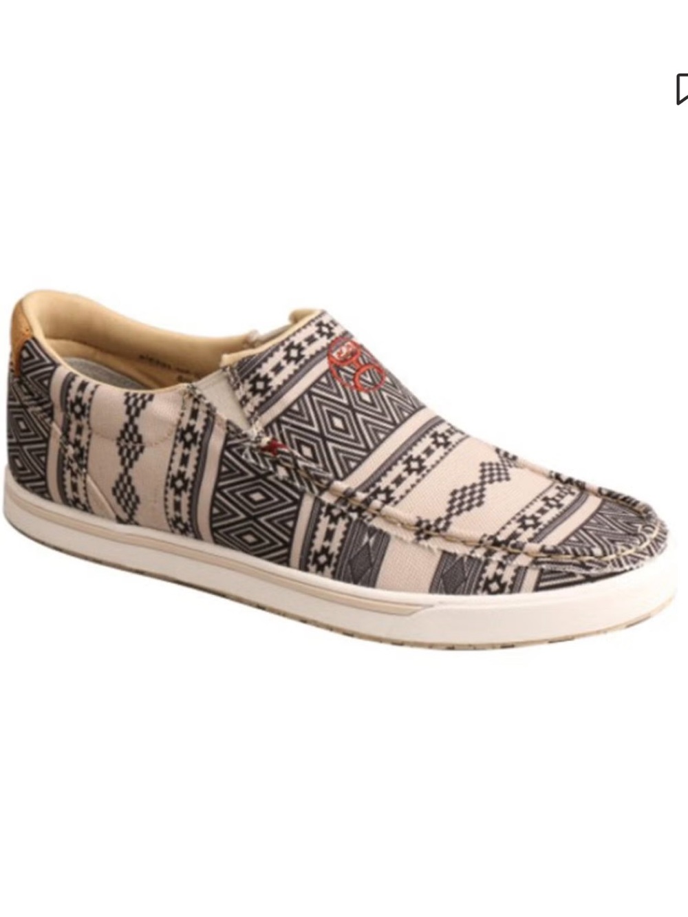 HOOEY BY TWISTED X WOMEN'S SOUTHWESTERN PRINT CASUAL SLIP-ON LOPERS 6.5